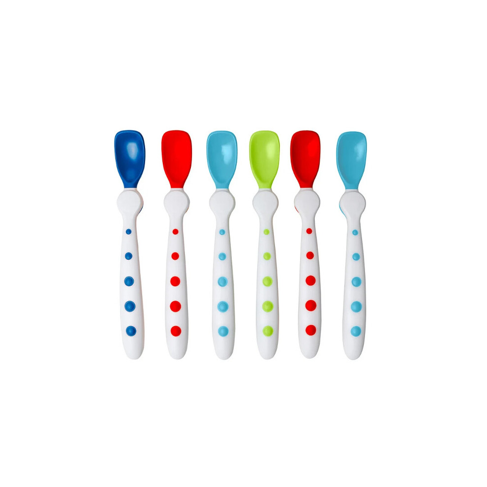 NUK, Gerber Rest Easy Spoons, 6 Spoons