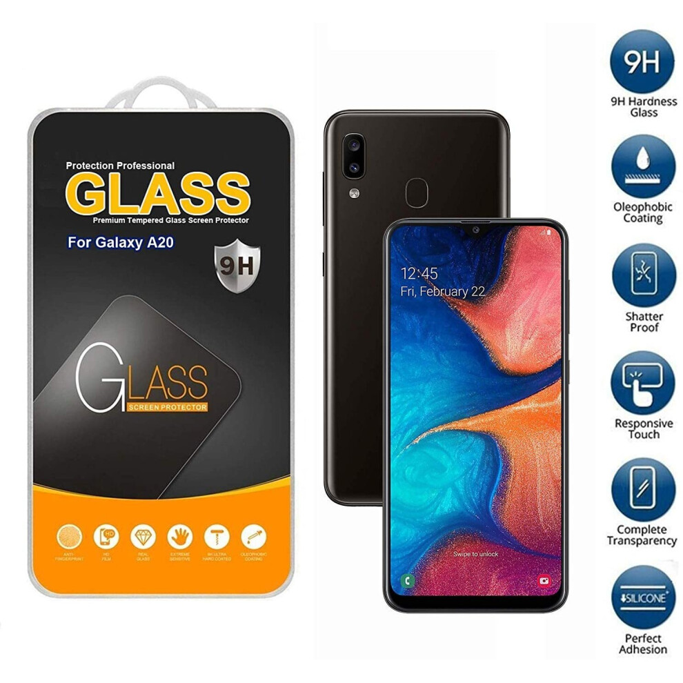 Tempered Glass Screen Protector For Samsung Galaxy A20 2019 804050314120