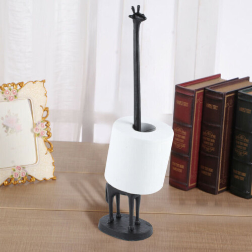 Cast Iron Animal Toilet Paper Holders Free Standing Novelty Roll Holders UK