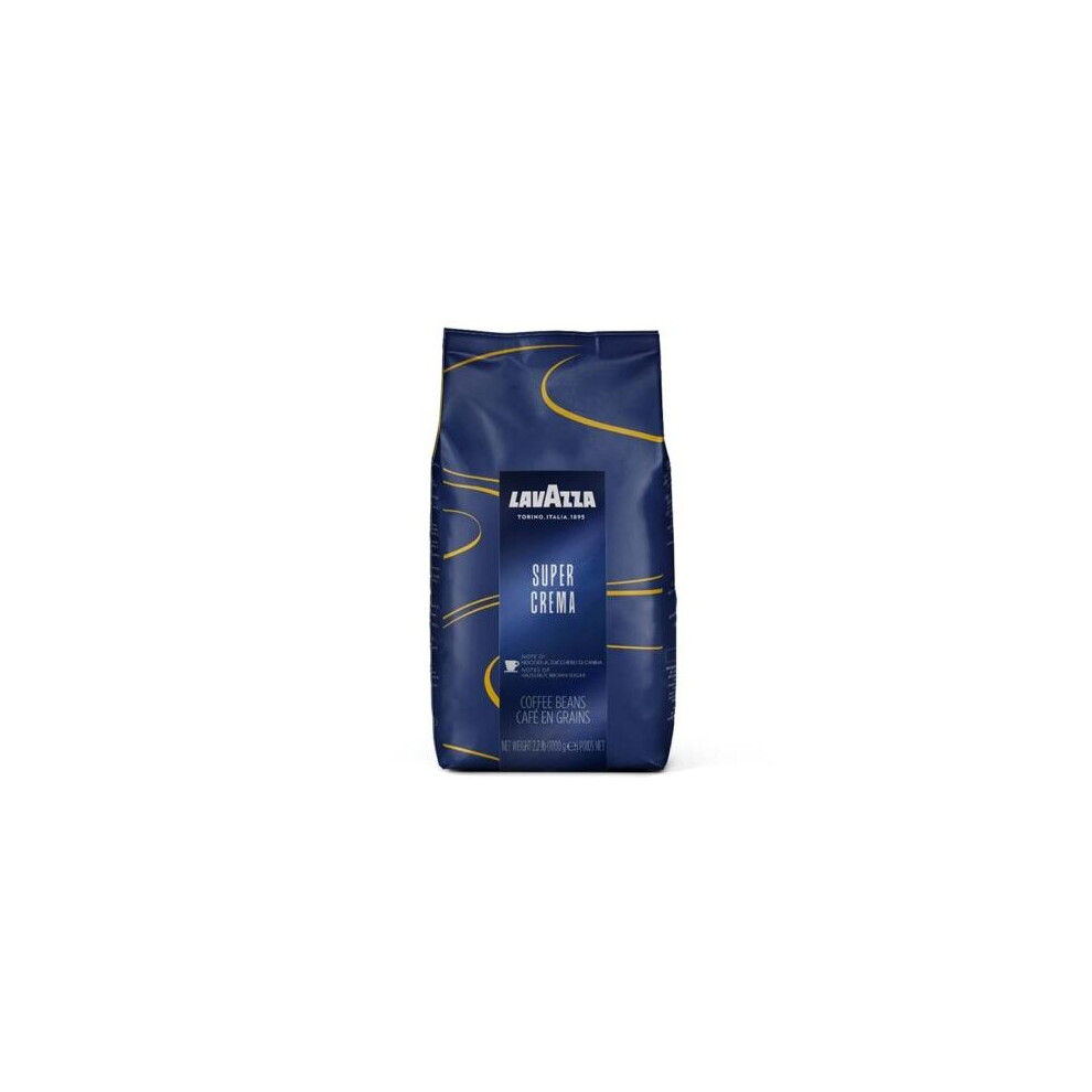 Lavazza Super Crema Coffee Beans Case (6 x 1KG)