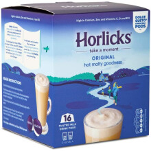 Horlicks Original Dolce Gusto Compatible 48 Pods - (3 Boxes x 16 Pods)