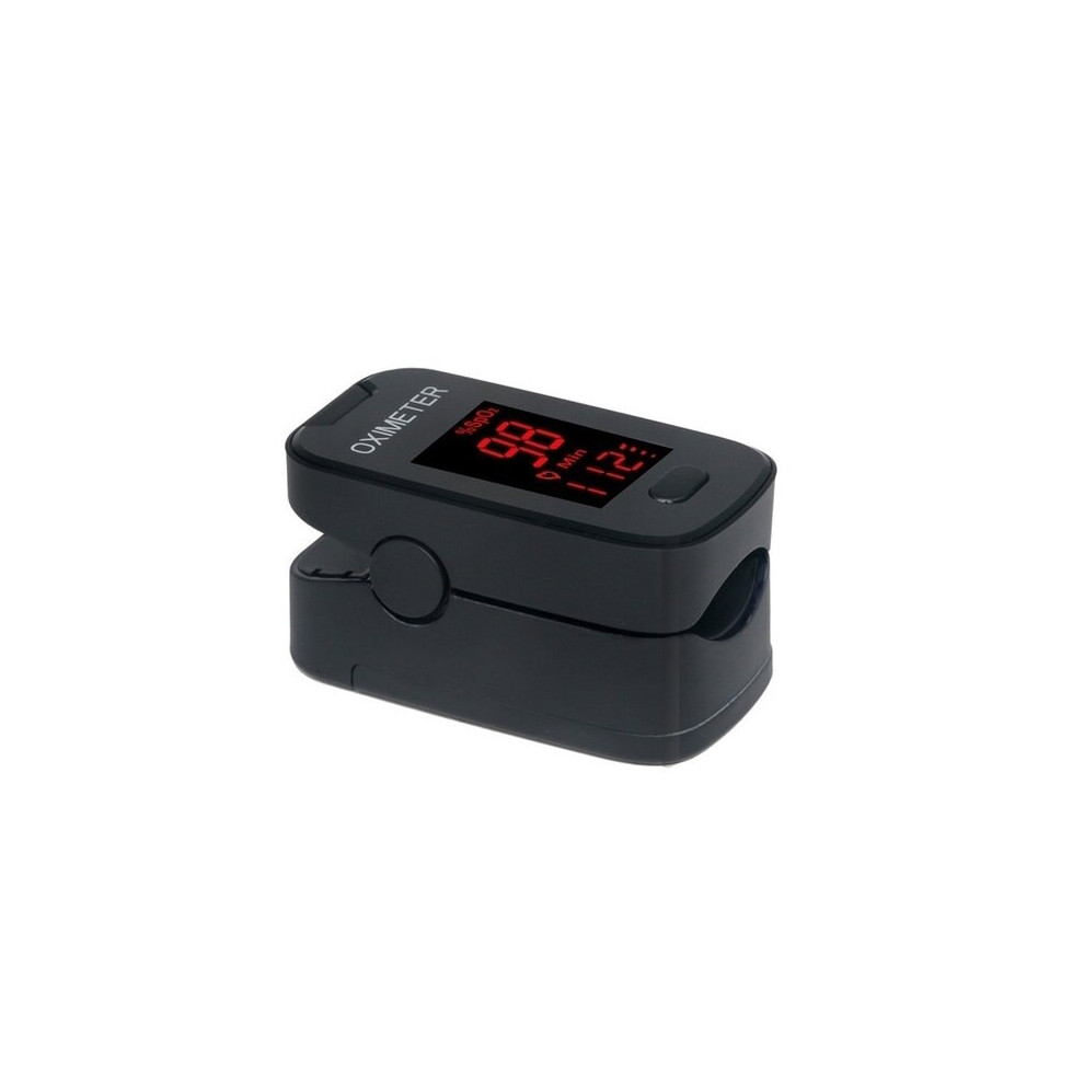 (Black) Finger Pulse Oxygen Monitor Blood Oximeter Black