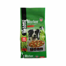Webbox Worker Complete Working Dog Food With Beef