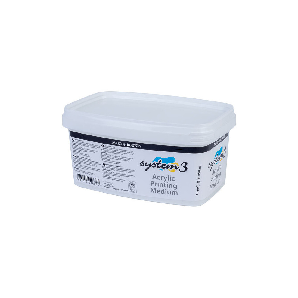 Daler Rowney System 3 Screen Printing Medium 1L