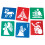 Major Brushes Christmas Stencils Set of 6 1
