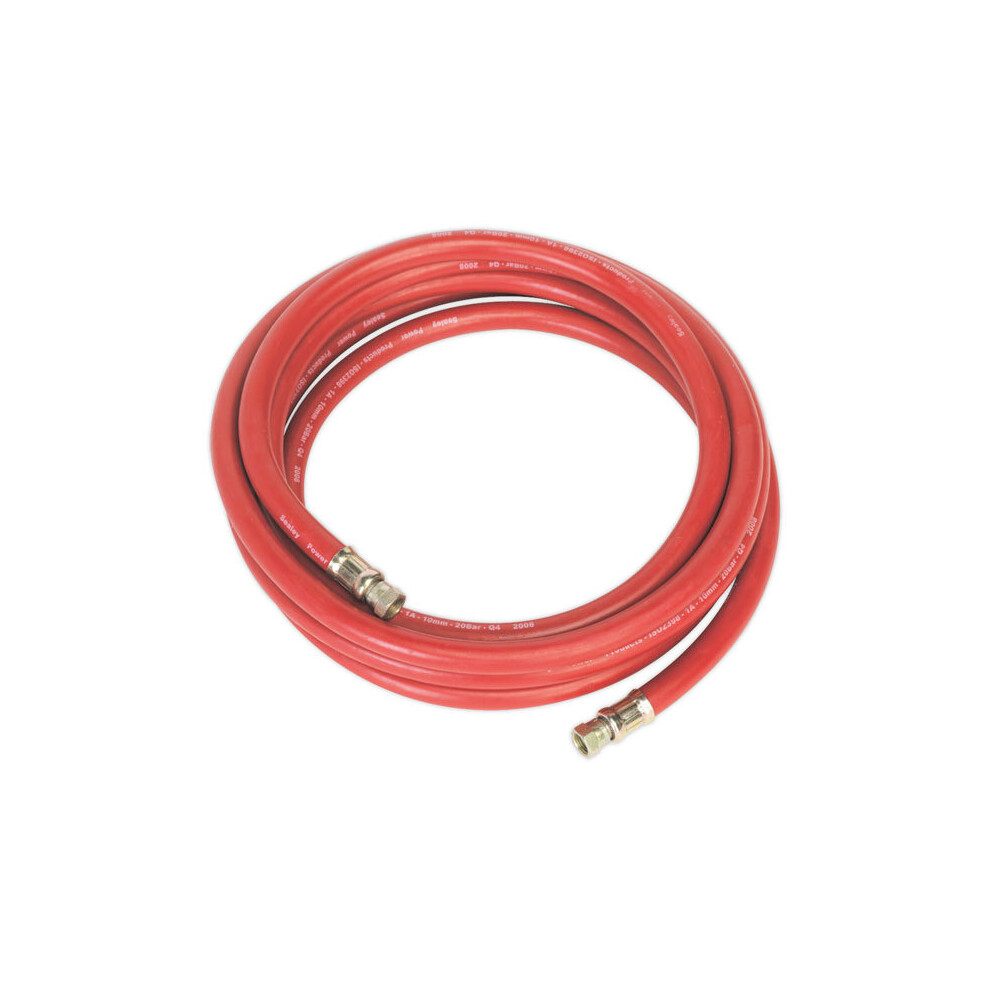 Sealey Ahc538 Air Hose 5Mtr X Ã10Mm With 1/4"Bsp Unions
