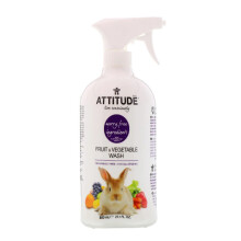 ATTITUDE, Frukt- & grönsaksrengöring, olöslig, 27.1 fl oz (800 ml)