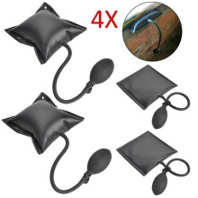 4 Air Wedge Pump Up Bags Inflatable Automotive Kit Entry Shim Hand Tools