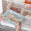 Kitchen Refrigerator Food Organizer Container Clear Collecting Box Basket Rack 6