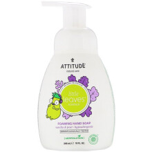 ATTITUDE, Little Leaves Science, Schaumhandseife, Vanille & Birne, 10 fl oz (295 ml)