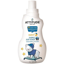 ATTITUDE, Micuții, Suavizant pentru Haine, Noapte, Camfor Soothing, 40 Căutări, 33,8 fl oz (1 l)