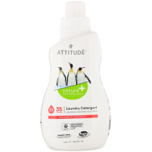 ATTITUDE, Pesuaine, Pink Grapefruit, 35 Loads, 35.5 fl oz (1.05 l)
