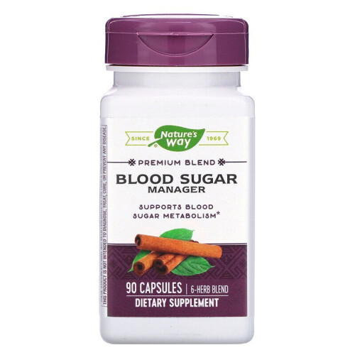 Nature's Way, Blodsockerhanterare, 90 kapslar