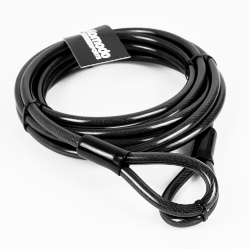 Komodo (4.5m) BICYCLE CABLE LOCK Double Loop Bike Extender Cycle