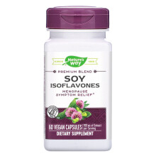 Nature's Way, Soy Isoflavones, 100 mg, 60 Vegan Capsules