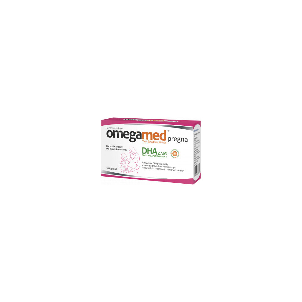 Polskie Suplementy Women's Omegamed Pregna 60 Kap Pregnant And Lactating Dha Olimp Omega Fish Oil
