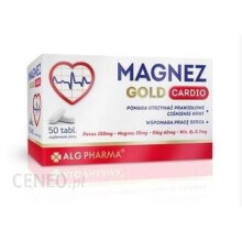 Magnez Gold Cardio 50 tab MAGNESIUM VITAMINA B6 Magnez NEOMAG MENMAG olimp