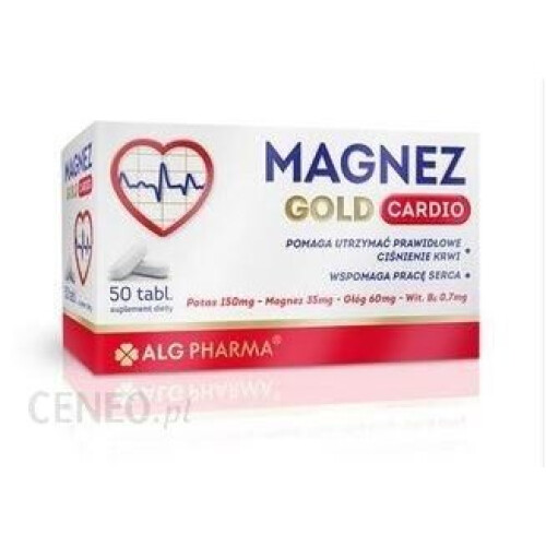 Alg Pharma Magnez Gold Cardio 50 tabletek