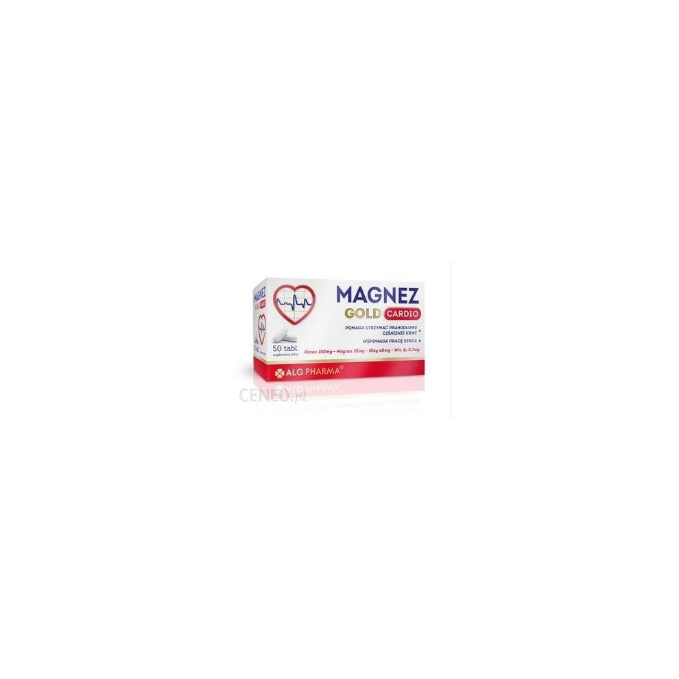 Magnez Gold Cardio 50 tab MAGNESIUM VITAMINA B6 Magnez NEOMAG MENMAG olimp