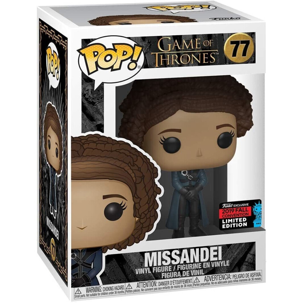 Game of Thrones - Missandei #77 Pop Vinyl Funko + Pop Protector