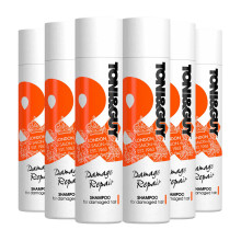 6pk Toni & Guy Damage Repair Shampoo - 6 x 250ml