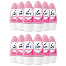 12pk Sure MotionSense Bright Bouquet Roll-On Deodorant - 12 x 50ml