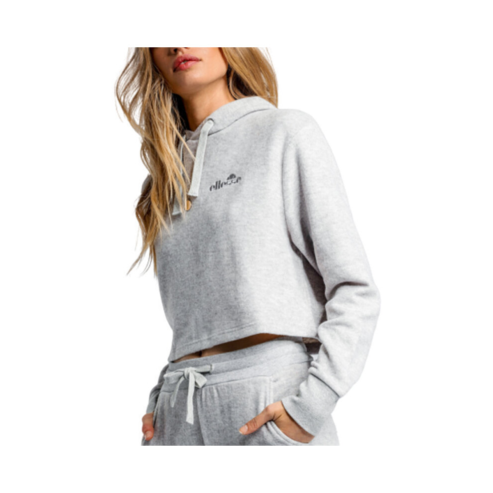 Ellesse (Uk8/Us4/Eu36) Liveri Siw04380 Womens Crop Hoody Casual Grey