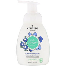 ATTITUDE, Little Leaves Science, Schaumhandseife, Blaubeere, 10 fl oz (295 ml)