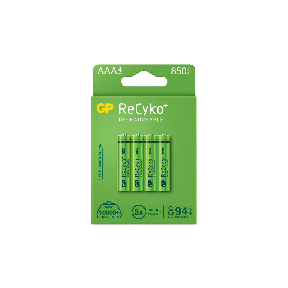 GP GPRHCH83C093 GP ReCyko 850 AAA card of 4