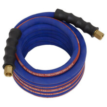 Sealey AH5R Air Hose 5mtr x Ø8mm with 1/4"bsp Unions Extra Heavy-duty