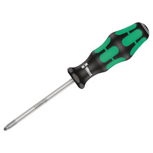 Wera Kraftform 355 Screwdriver Pozidriv Tip PZ1 x 80mm WER009310