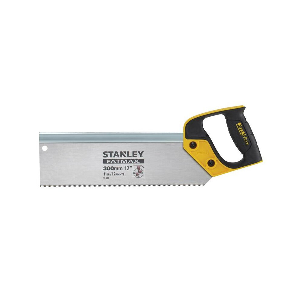 Stanley Tools Fatmax® Tenon Back Saw 300Mm (12In) 11Tpi