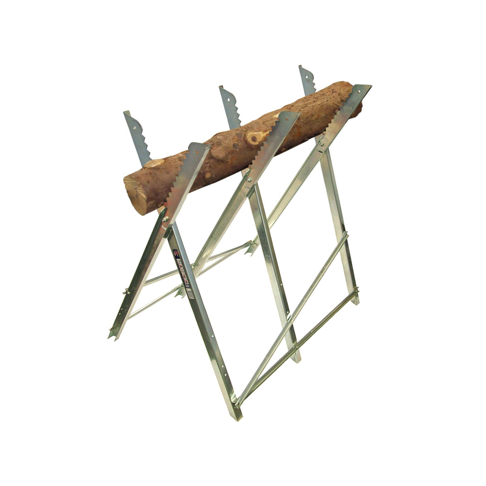 Faithfull Saw Horse Folding Trestle Galvanised FAISAWHORSE