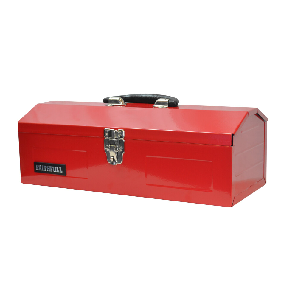 Faithfull Metal Barn Toolbox 42cm (16in) FAITBB16