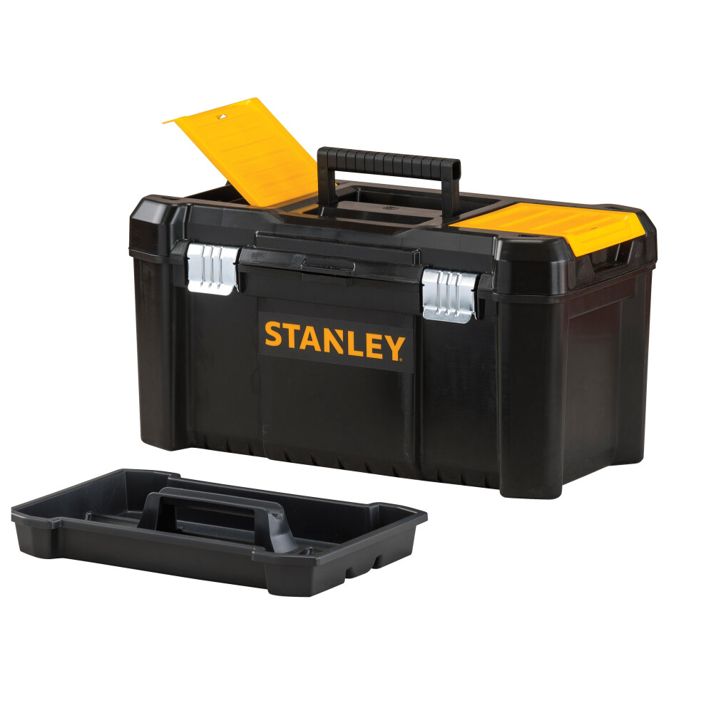 Stanley Tools Basic Toolbox with Organiser Top 50cm (19in) STA175521