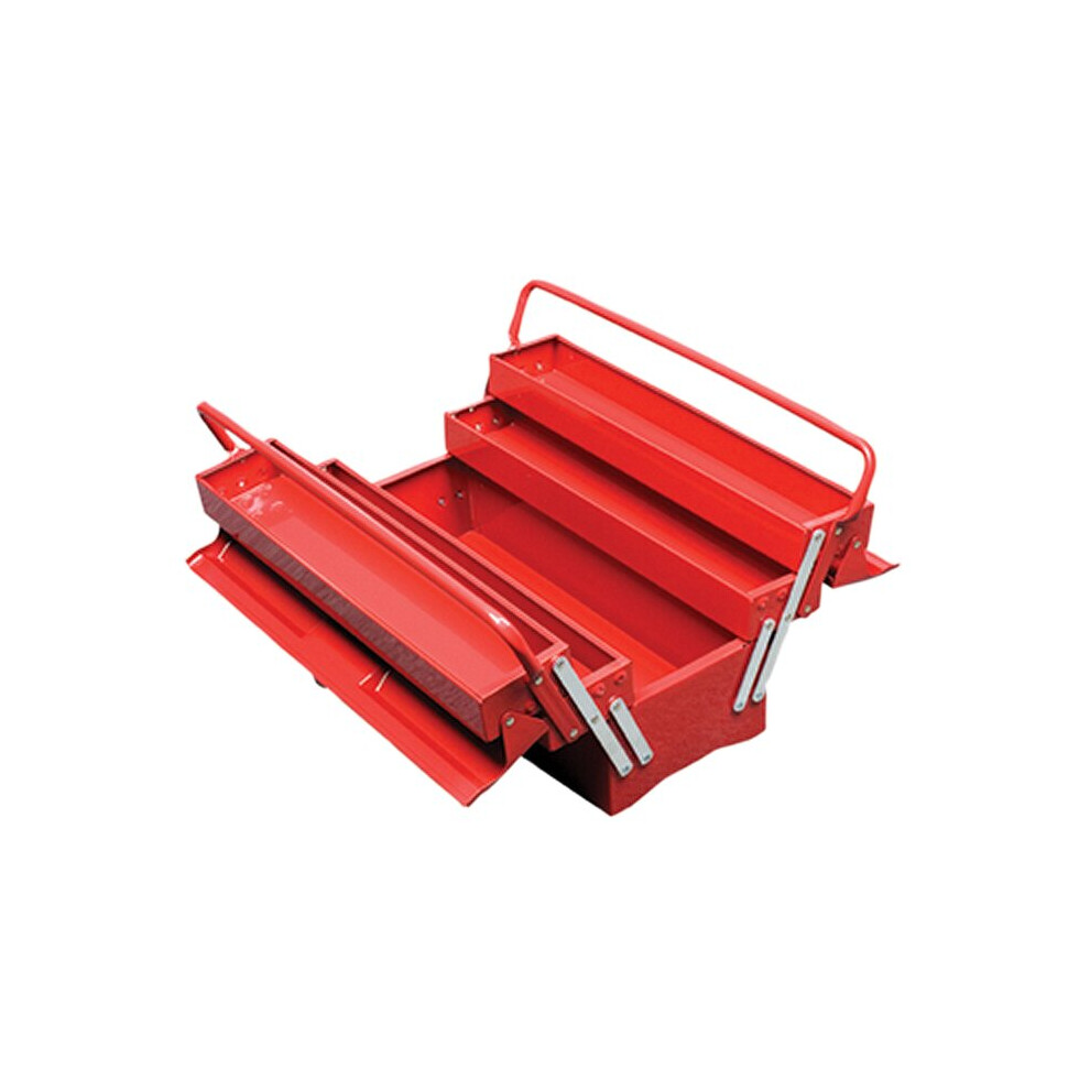 Faithfull Metal Cantilever Toolbox - 5 Tray 49Cm (19In) Faitbc519