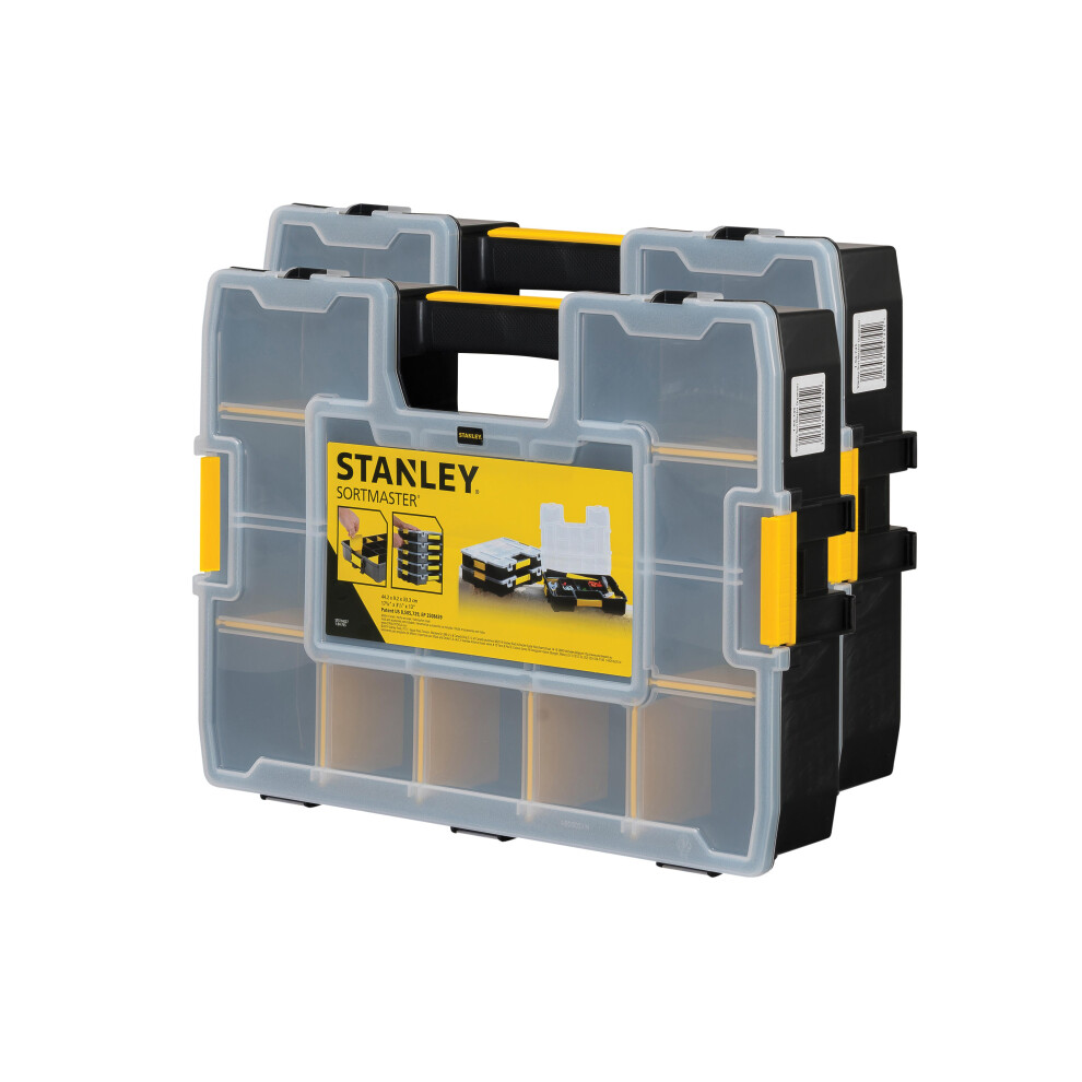 Stanley Tools Sort Master Organiser Twin Pack STA195839