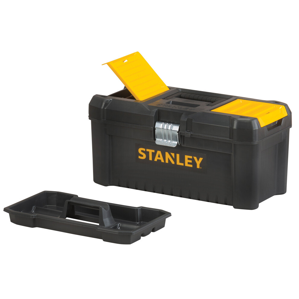 Stanley Tools Basic Toolbox with Organiser Top 41cm (16in) STA175518