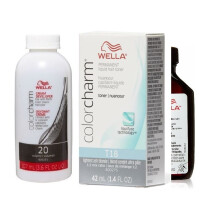 (Lightest Ash Blonde With Cream Developer -106ml) Wella Blonde Colour Charm | Permanent Liquid Hair Toners