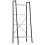 Homcom HOMCOM 4-Tier Minimalistic Ladder Shelf Home Display Storage Natural 1