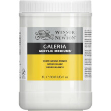 Winsor & Newton Galeria White Gesso Acrylic Primer 1 Litre
