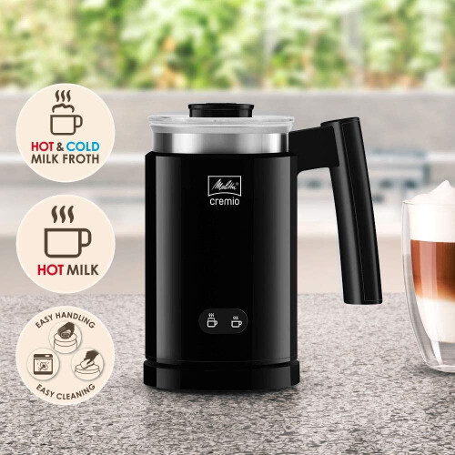 Melitta Milchaufschäumer Cremio 2.0 Schwarz 2