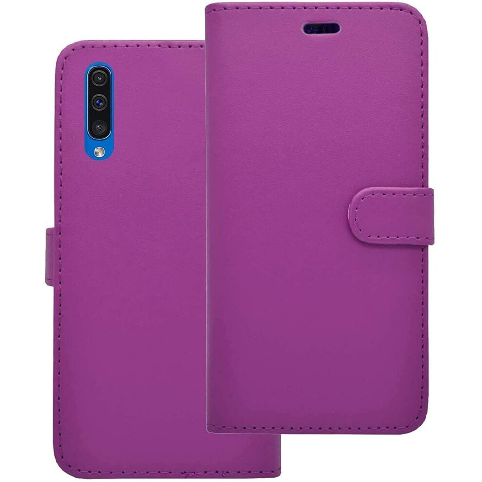 (Purple) Case For Samsung Galaxy A50 2019 Wallet Flip Pu Leather Cover Purple 804050313611