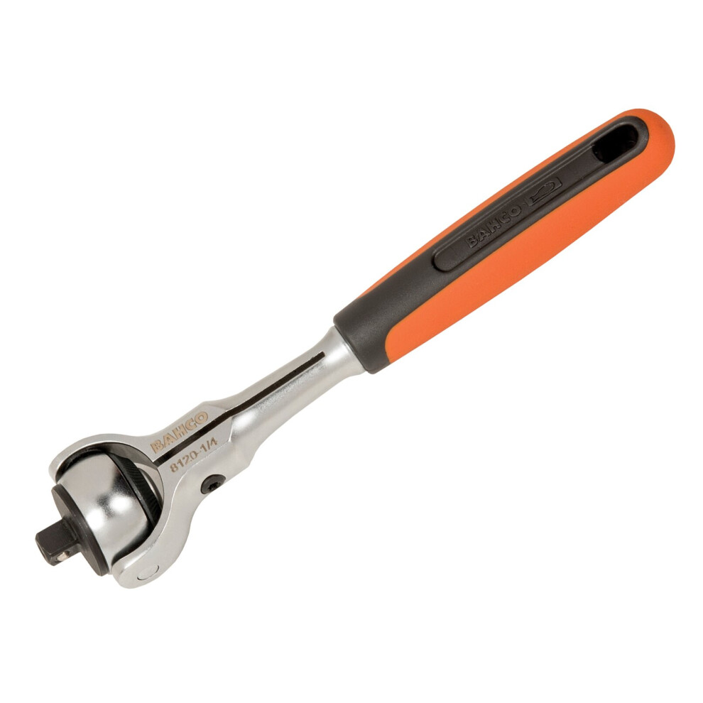 Bahco Swivel Head Ratchet 1/4In Drive