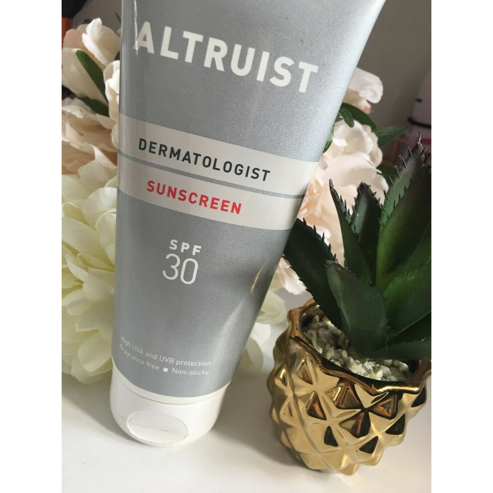 Altruist Dermatologist Sunscreen SPF 30 high UVA Sun Screen 200ml Sun Cream