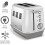 Morphy Richards Morphy Richards Evoke 224409 2 Slice Toaster - White 2
