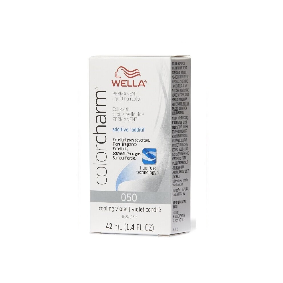 Wella (Cooling Violet) Blonde Colour Charm | Permanent Liquid Hair Toners