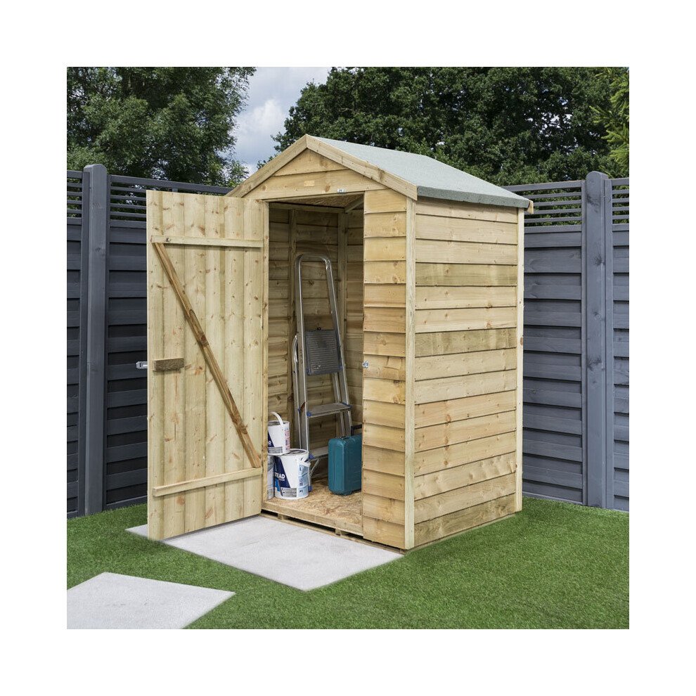 Overlap 4x3 Shed