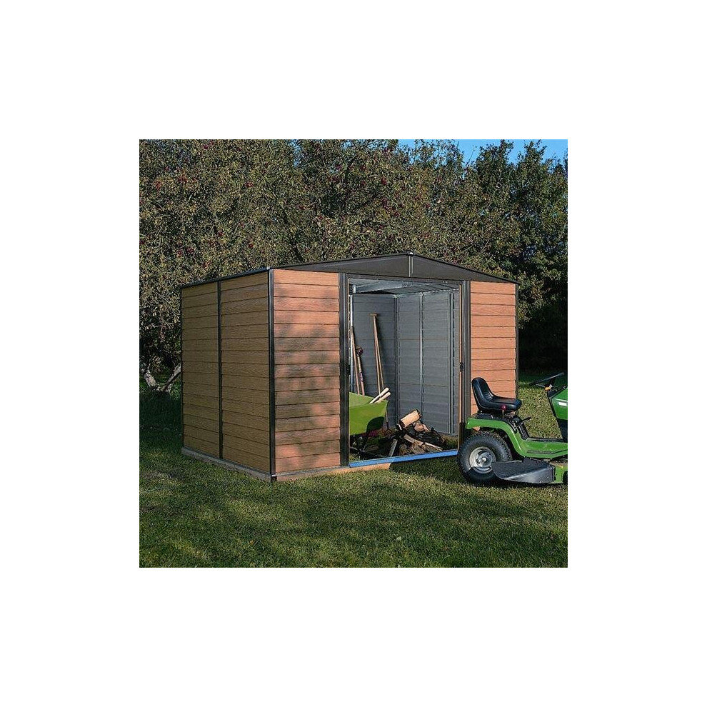 Woodvale Metal Shed - 10' x 8'
