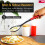 Delcasa Professional Nylon Cooking & Serving Spoon - Soft Grip Handle 2